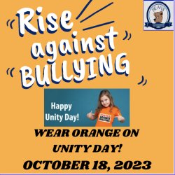 Unity Day! Wear Orange!